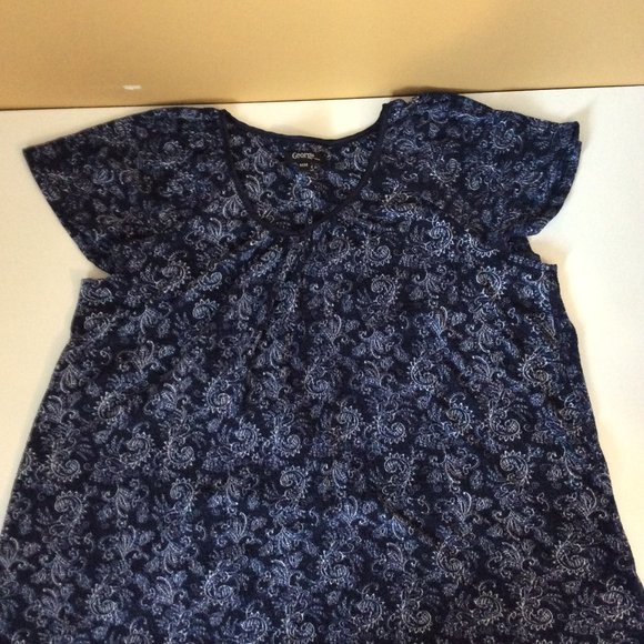 Navy Patterned Soft Pajamas - Picture 6 of 6